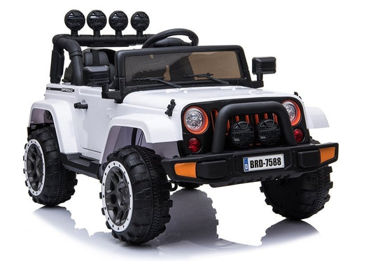 Carro elétrico BRD-7588 branco