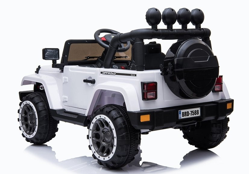 Carro elétrico BRD-7588 branco