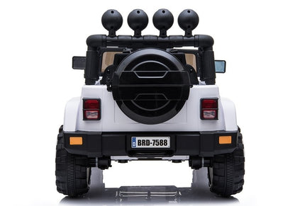 Carro elétrico BRD-7588 branco
