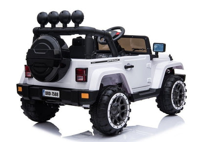 Carro elétrico BRD-7588 branco