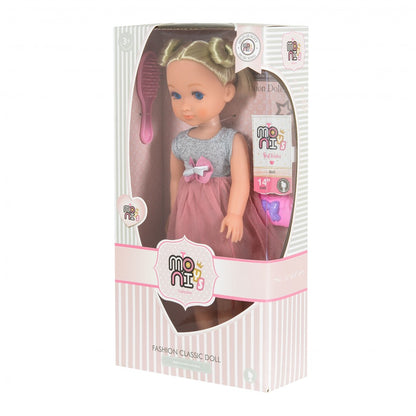 Boneca 36 cm fashion Moni