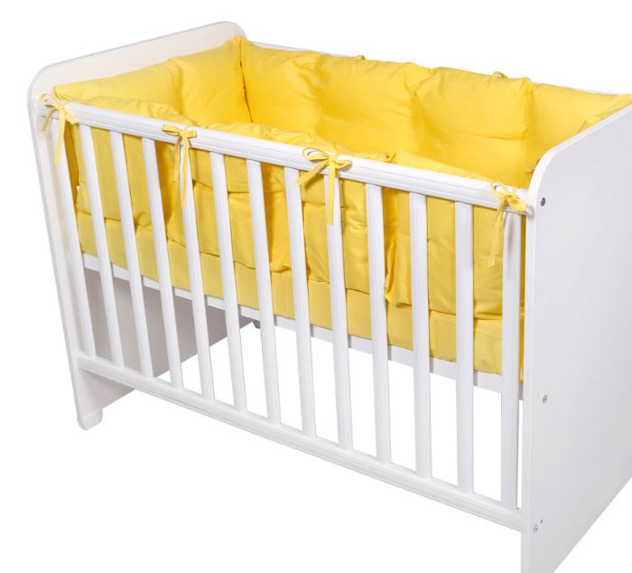 Protetor de cama de grades Lorelli UNI 60x120cm Yellow (4 pç.)