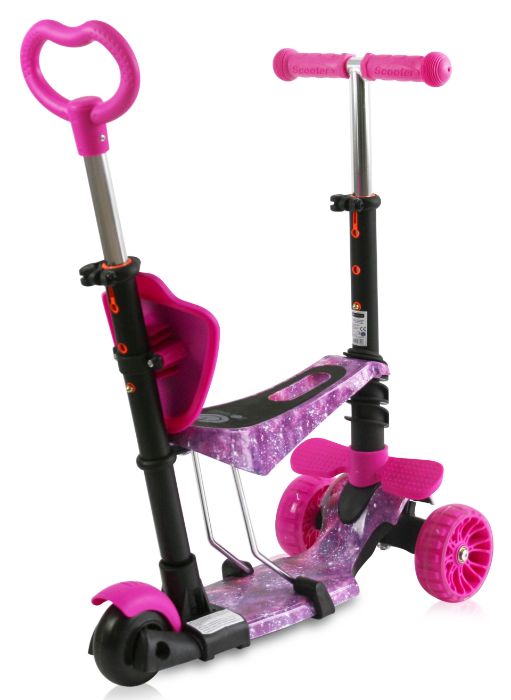 Scooter infantil Lorelli Draxter Plus Pink Galaxy