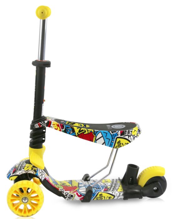 Scooter infantil Lorelli Draxter Plus Grafitti Smile