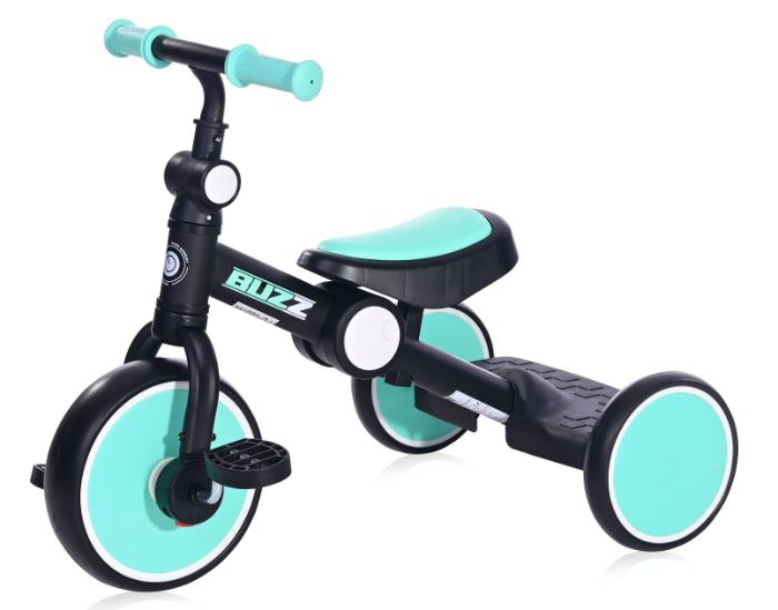 Triciclo Lorelli Buzz Black & Turquoise