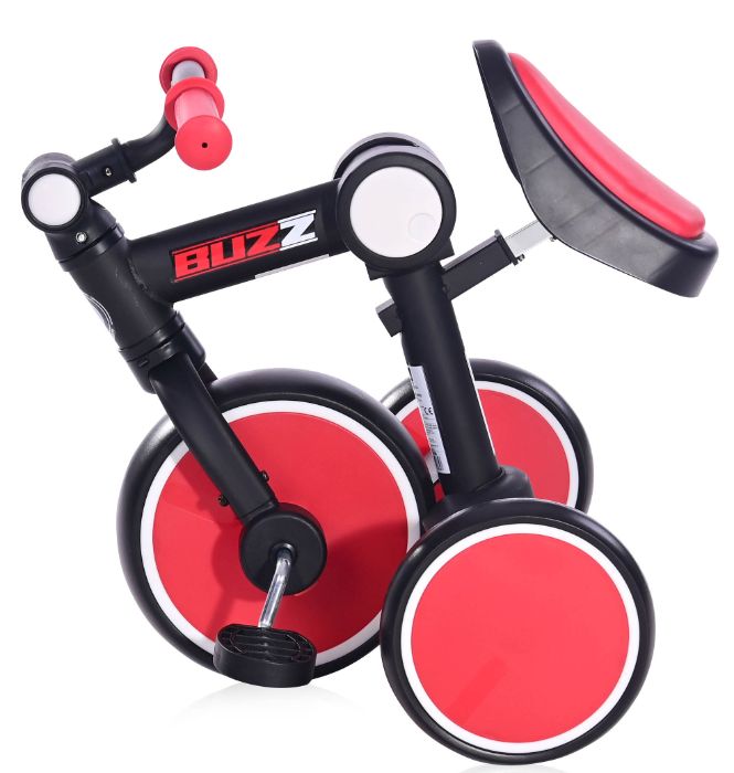 Triciclo Lorelli Buzz Black & Red