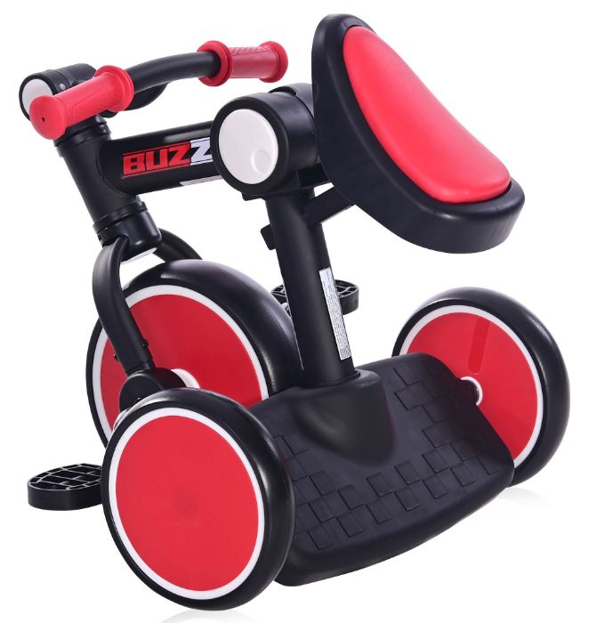 Triciclo Lorelli Buzz Black & Red