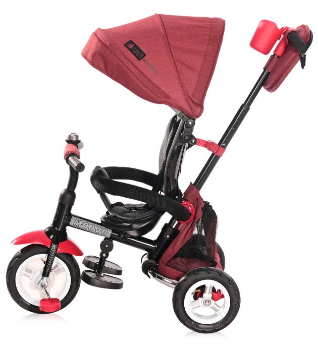 Triciclo Lorelli Moovo Air Red & Black Luxe