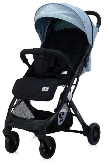 Carrinho de bebé Lorelli Fiorano Black & Silver Blue (0+)