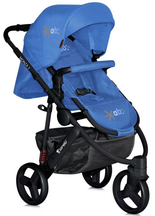 Carrinho de bebé 3in 1 Lorelli Monza Blue