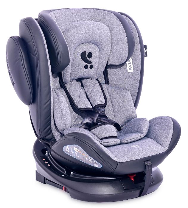 Cadeira auto Lorelli Aviator Isofix Black + Light Grey (0-36 kg)