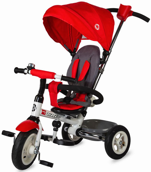 Triciclo dobrável Coccolle Urbio Air Red