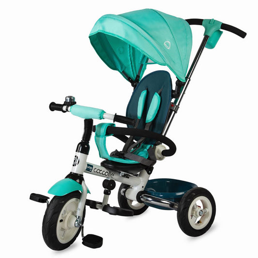 Triciclo dobrável Coccolle Urbio Air Green