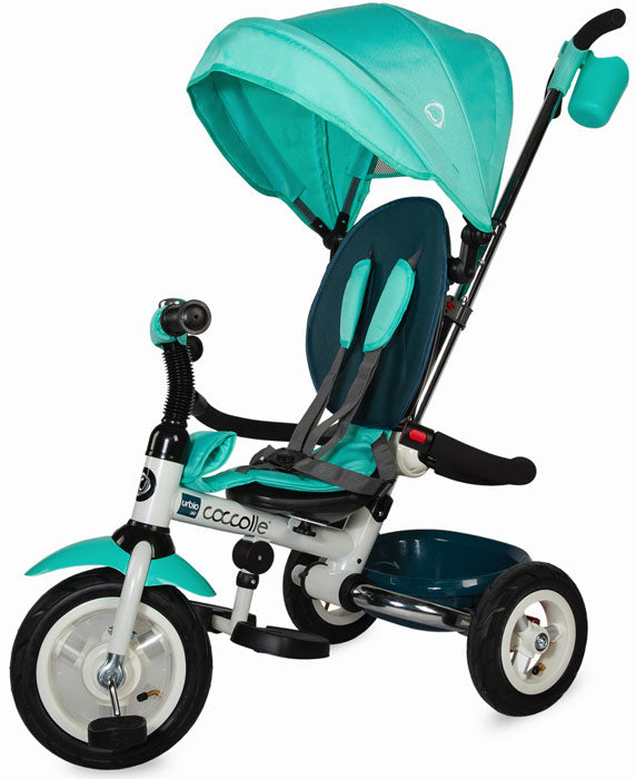 Triciclo dobrável Coccolle Urbio Air Green