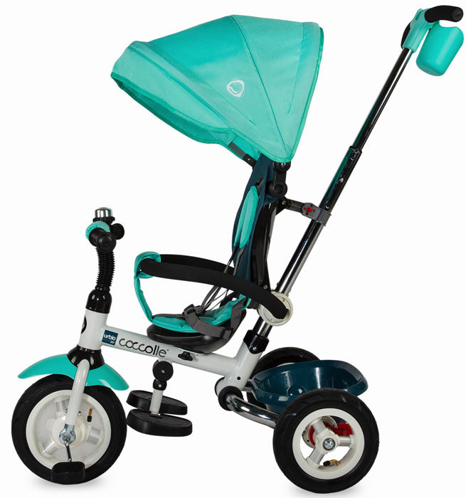 Triciclo dobrável Coccolle Urbio Air Green