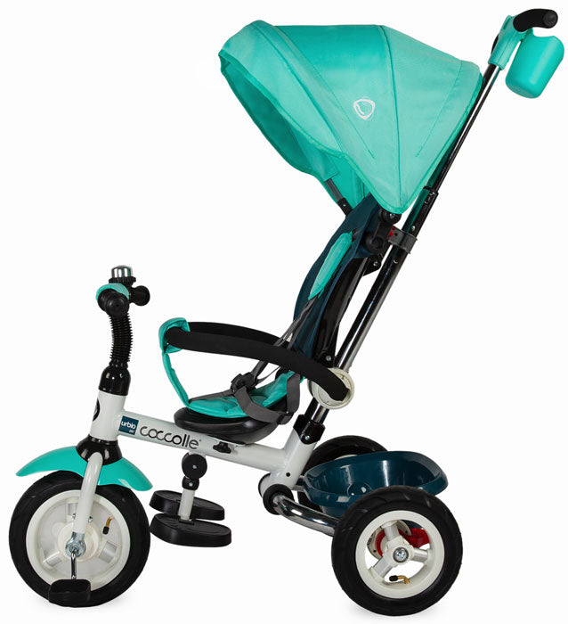 Triciclo dobrável Coccolle Urbio Air Green