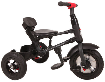 Triciclo com rodas de borracha insufladas a ar QPlay Rito AIR red