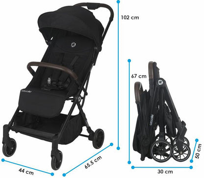 Carrinho passeio Autofold Coccolle Melia Diamond black