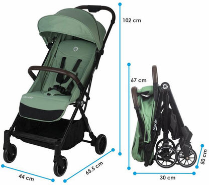 Carrinho passeio Autofold Coccolle Melia Mistletoe green