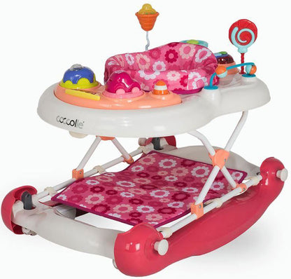 Andador com baloiço Coccolle Inizio Pink