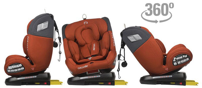 Cadeira Auto Coccolle Atira Cinnamon Brown