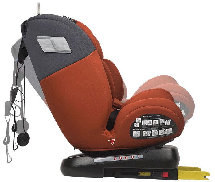 Cadeira Auto Coccolle Atira Cinnamon Brown
