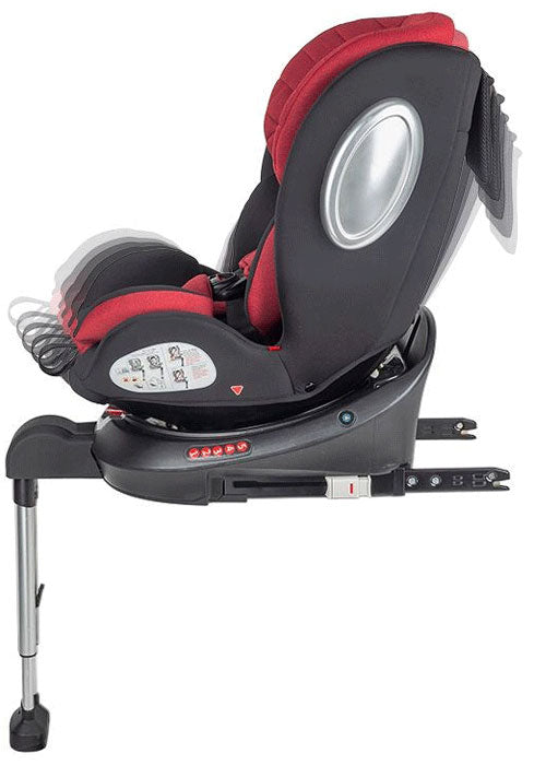 Cadeira Auto Rotativa Coccolle Vigo Poppy Red