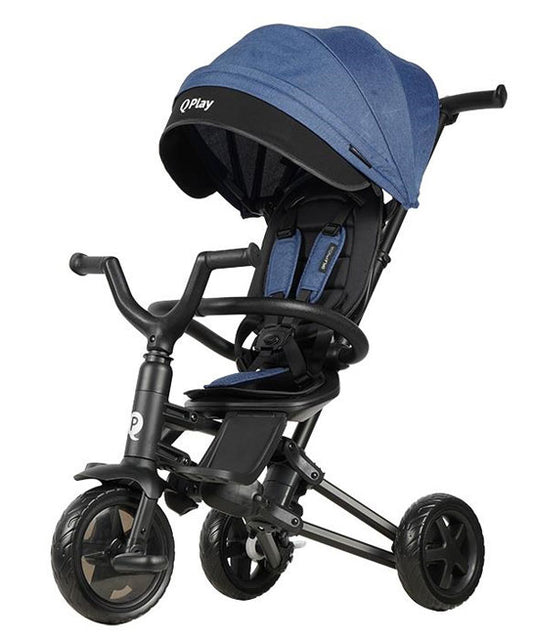 Triciclo Coccolle Qplay Nova Niello Blue