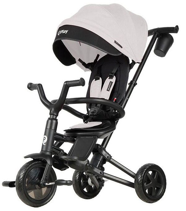 Triciclo Coccolle Qplay Nova Niello Grey