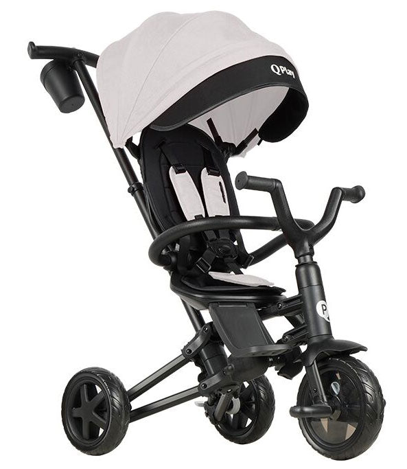 Triciclo Coccolle Qplay Nova Niello Grey