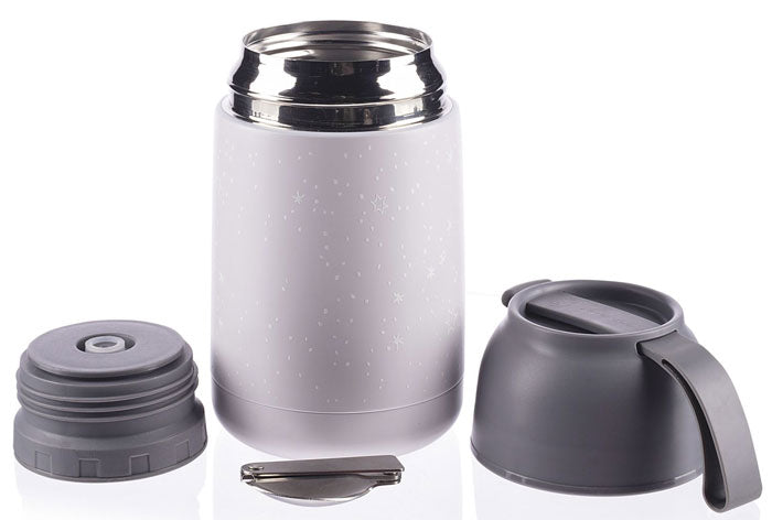 Garrafa térmica para alimentos com suporte silicone 620ml Zopa Stars