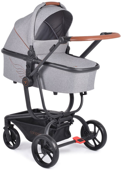 Carrinho de bebé Cangaroo 3 in 1 Ellada Grey