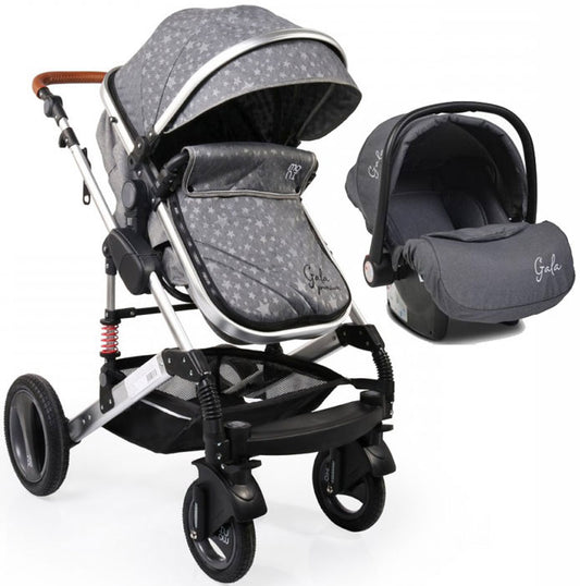 Carrinho de bebé 3 in 1 Moni Gala Premium Stars (Grupo 0+)