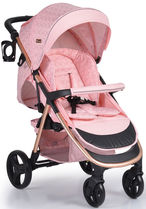 Carrinho de bebé Cangaroo 3 in 1 Noble Pink