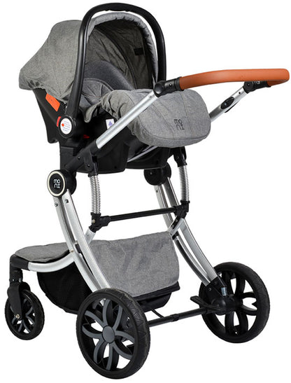 Carrinho de bebé Moni 3 in 1 Polly grey