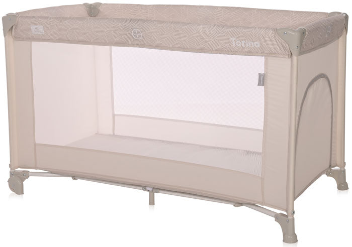 Cama de viagem Lorelli Torino Fog Striped Elements (1 nível)