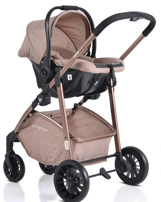 Carrinho de bebé Cangaroo Milan Beige