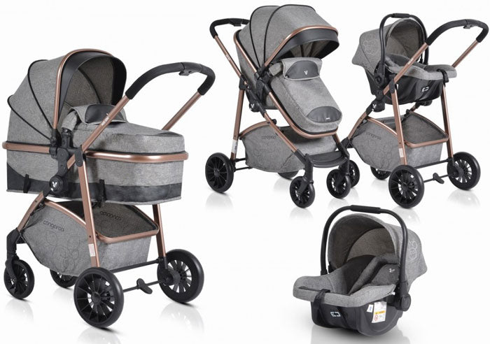 Carrinho de bebé Cangaroo Milan Grey