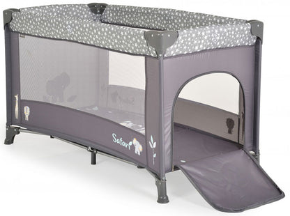 Cama de viagem Moni Safari Graphite