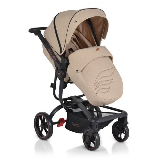 Carrinho de bebé Cangaroo 2 em 1 Ellada Beige