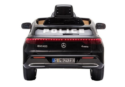 Carro Elétrico Mercedes EQC 400 Polícia Black