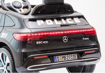 Carro Elétrico Mercedes EQC 400 Polícia Black