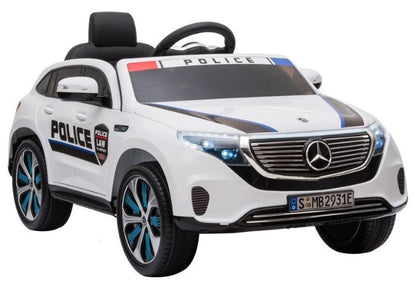 Carro Elétrico Mercedes EQC 400 Polícia White