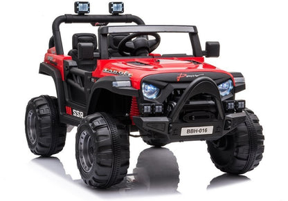Carro elétrico BBH-016 vermelho