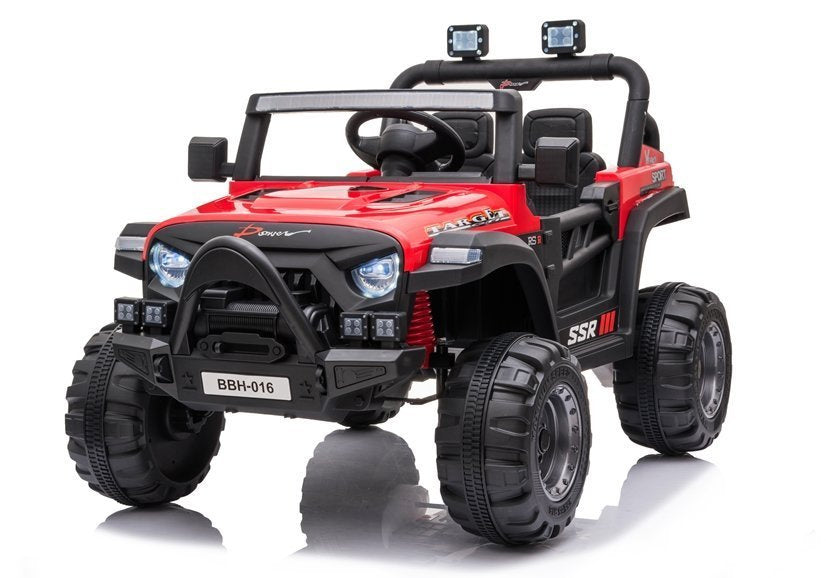 Carro elétrico BBH-016 vermelho