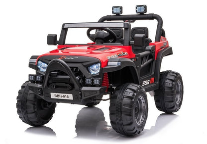 Carro elétrico BBH-016 vermelho