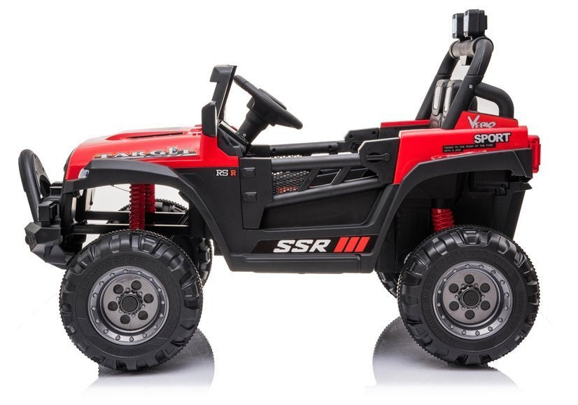 Carro elétrico BBH-016 vermelho