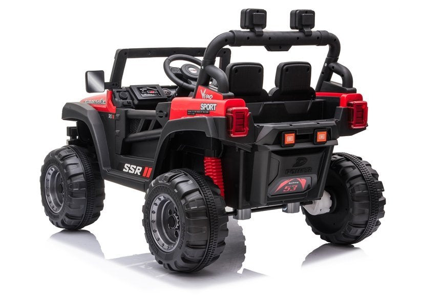 Carro elétrico BBH-016 vermelho