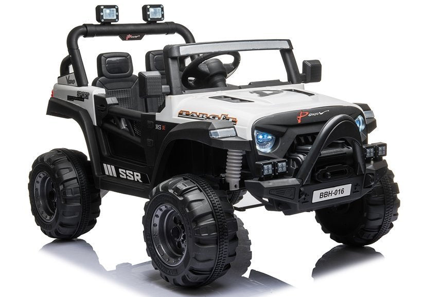 Carro elétrico BBH-016 branco