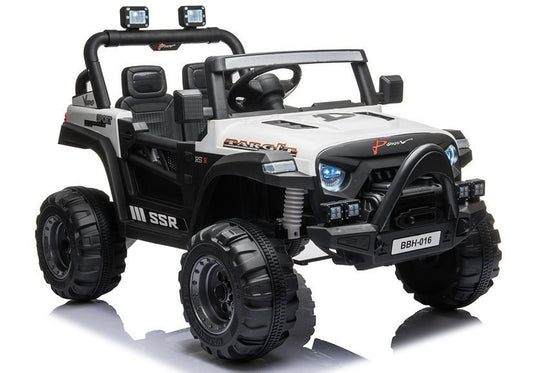 Carro elétrico BBH-016 branco